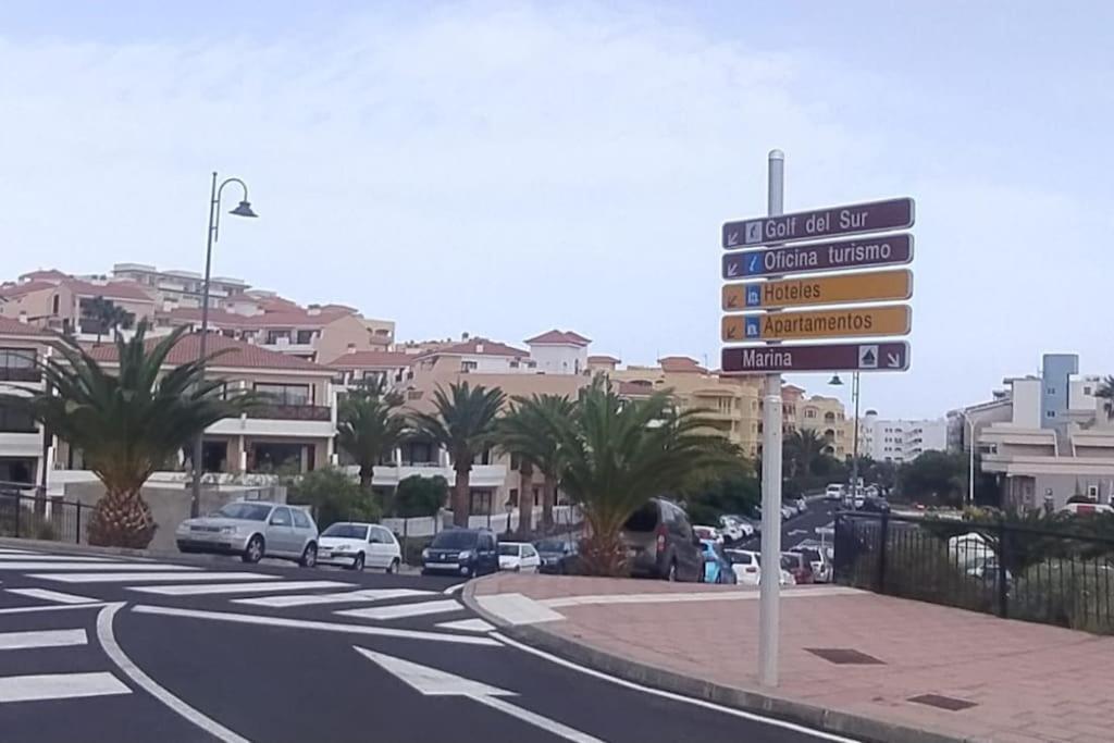 Maximar Apartment 8 Bed Places, Heated Swimmingpool Arona  Exterior foto