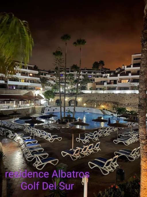 Maximar Apartment 8 Bed Places, Heated Swimmingpool Arona  Exterior foto