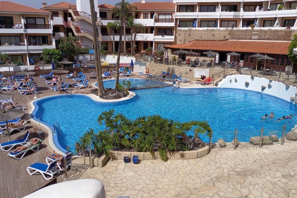 Maximar Apartment 8 Bed Places, Heated Swimmingpool Arona  Exterior foto